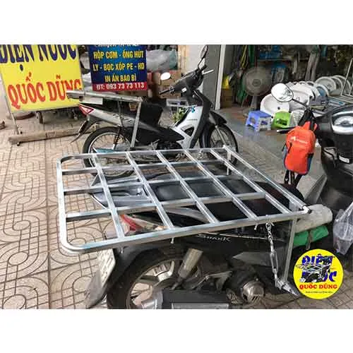 Baga giá kệ chở hàng xe máy 68 x 90