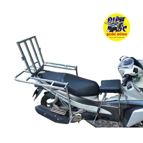 Baga giá kệ chở hàng xe máy mở cốp nắp đổ xăng 55 x 66