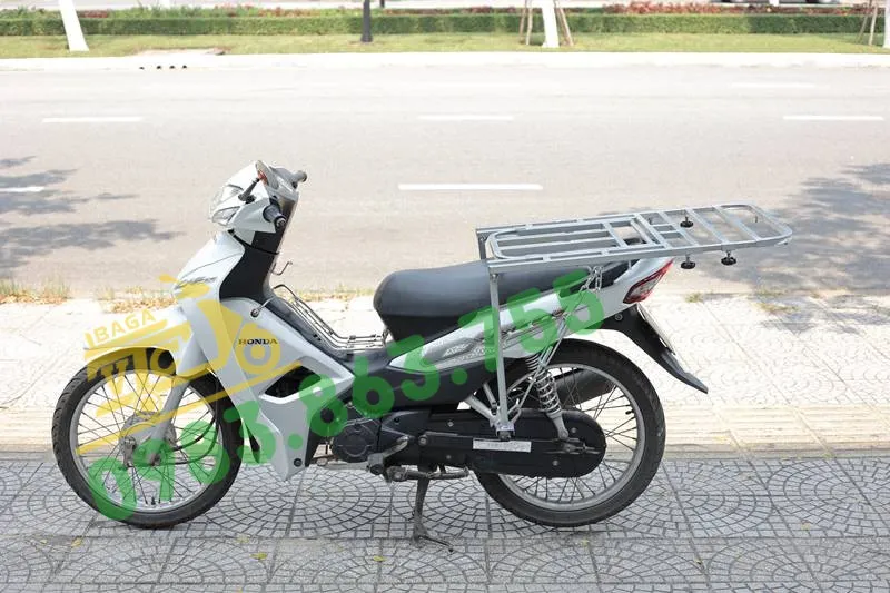 Baga tăng chỉnh kéo dài phía sau có thể tăng chiều cao theo xe Wave