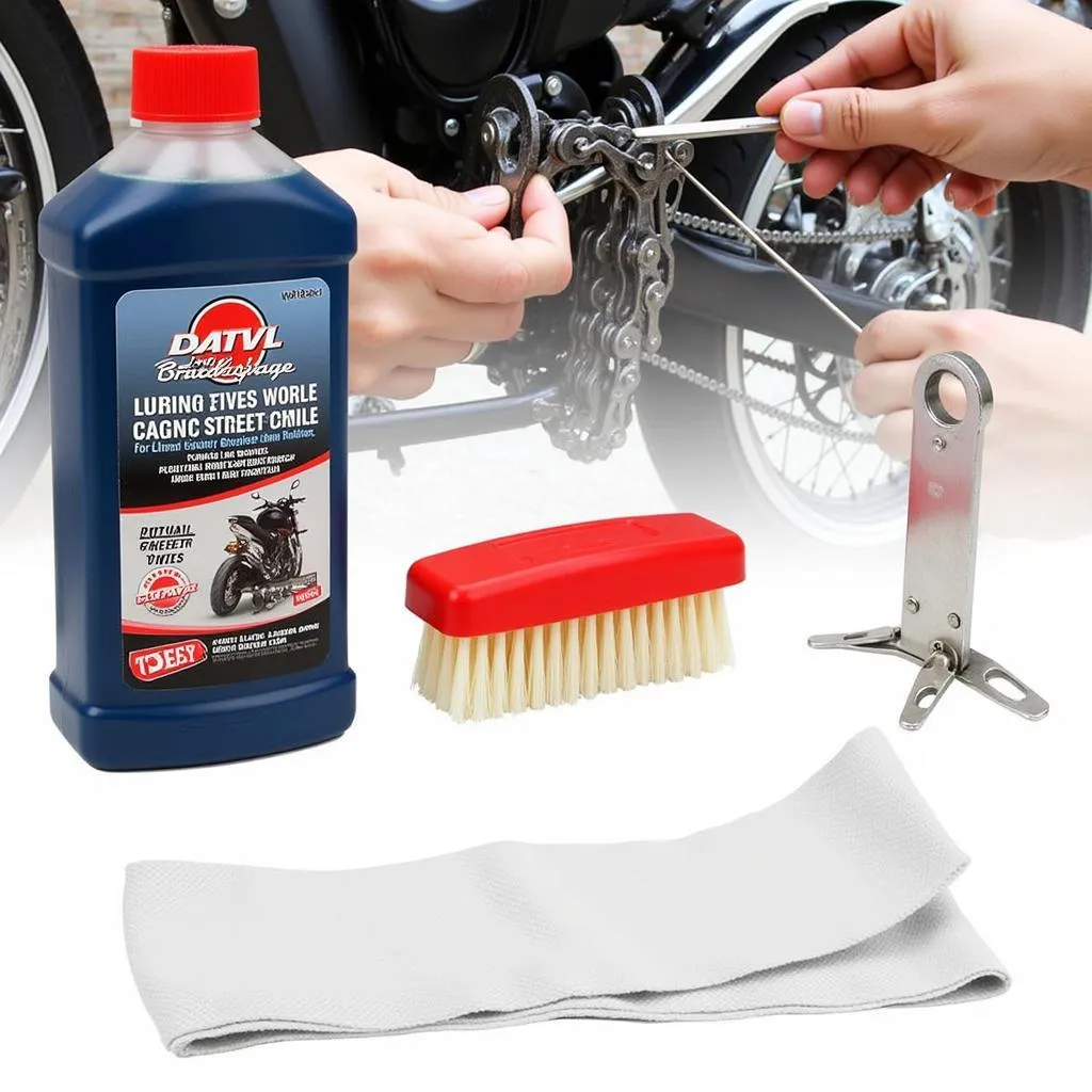 Bảo dưỡng nhông xích xe Wave