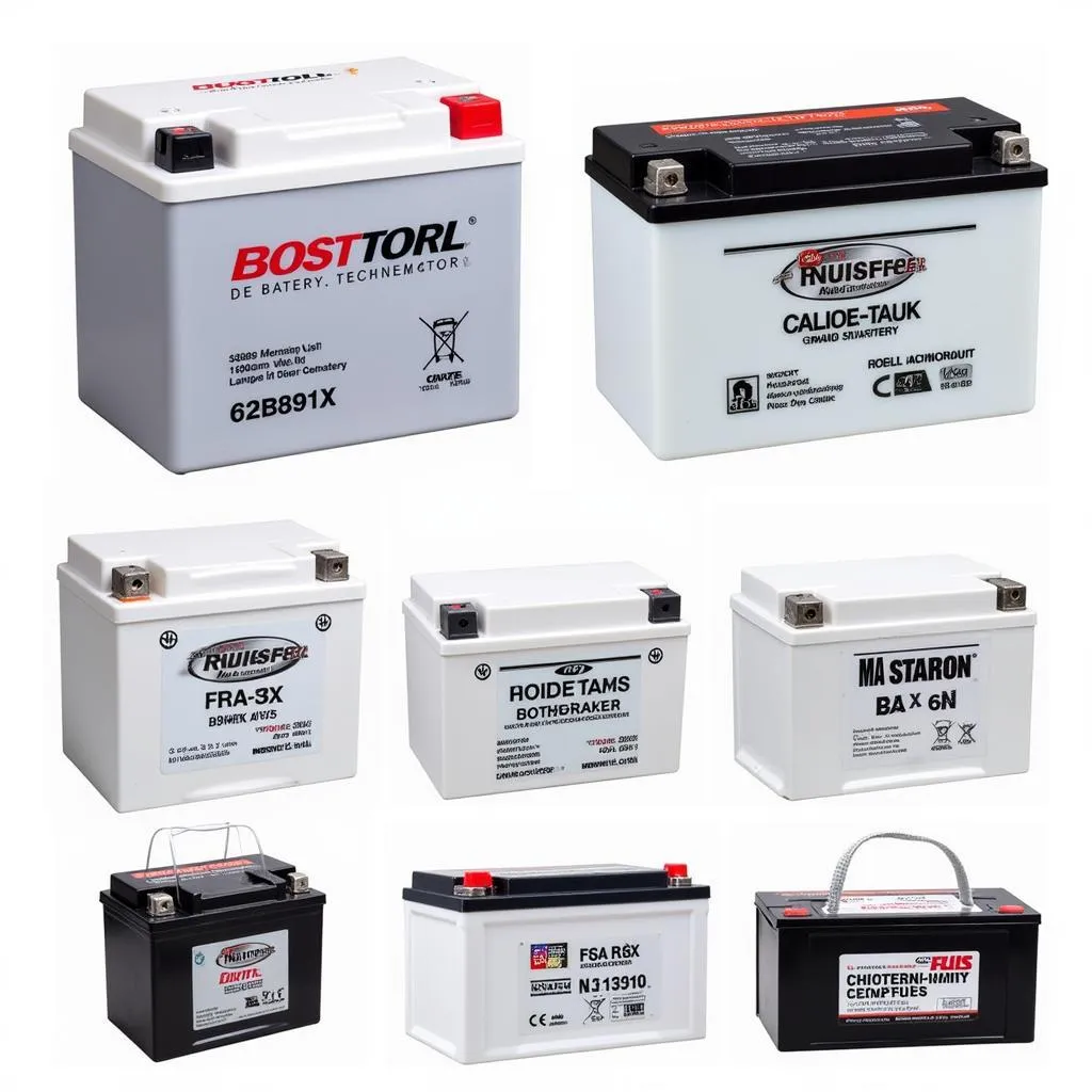 Các Loại Bình Ắc Quy Khô Xe Máy Phổ Biến Trên Thị Trường