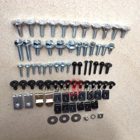 Các loại ốc nhỏ: gác chân, hộp xích, giảm sốc và xả dầu của xe Wave ZX