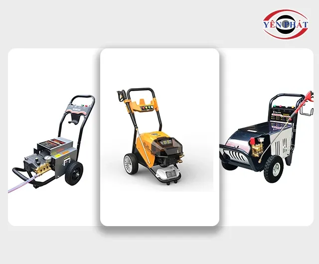 Báo giá máy phun rửa xe công nghiệp theo áp lực và công suất