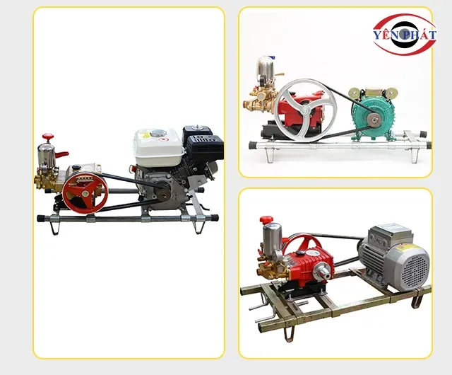 Máy xịt rửa xe dây đai truyền thống với lưu lượng nước lớn