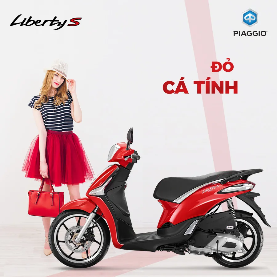 Các phiên bản màu sắc đa dạng của xe Liberty 125 cũ