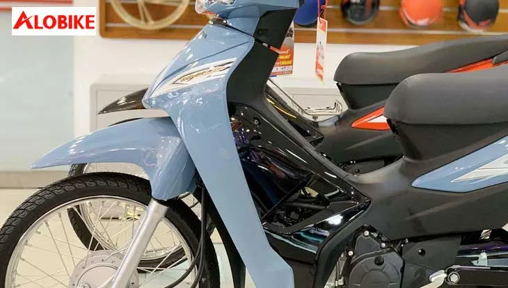 Bộ decal xe Wave xi măng độc lạ, một biến thể của cách dán tem xe Wave