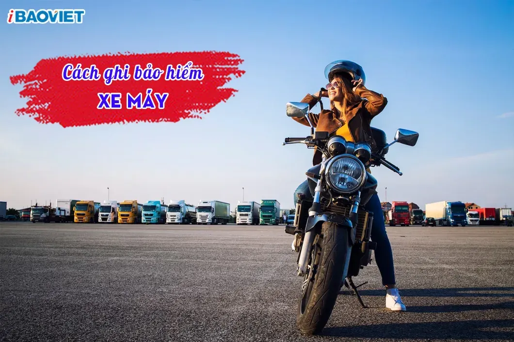 Mẫu giấy chứng nhận và các thông tin cần ghi chính xác về cách viết bảo hiểm xe máy