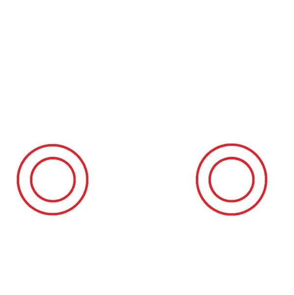 Phác thảo ban đầu về xe máy với các hình khối hình học đơn giản nhất