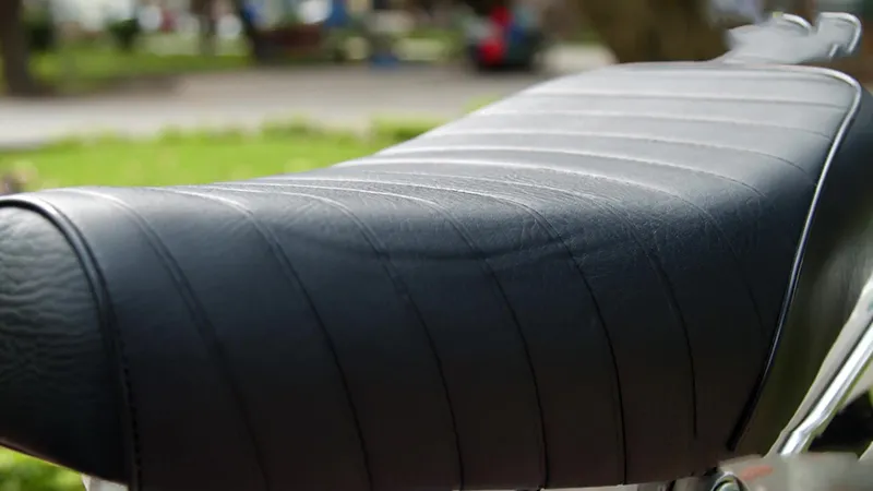 Chiều cao yên 730mm của xe Chaly 50cc, phù hợp cho học sinh