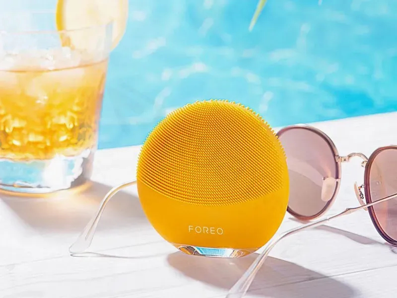 cách sử dụng máy rửa mặt foreo luna mini 3: Chế độ Glow Boost làm sạch da