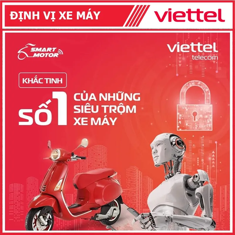 Giao diện ứng dụng quản lý định vị chống trộm xe máy Viettel trên điện thoại