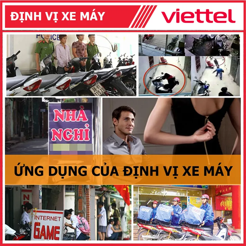 Thiết bị chống trộm xe máy Viettel 4G, bảo vệ xe 24/7