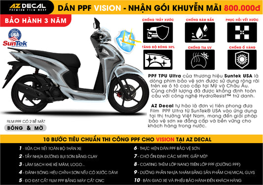 Dán Xe Wave Alpha: Hướng Dẫn Chi Tiết Về Phim Bảo Vệ Sơn PPF Cao Cấp