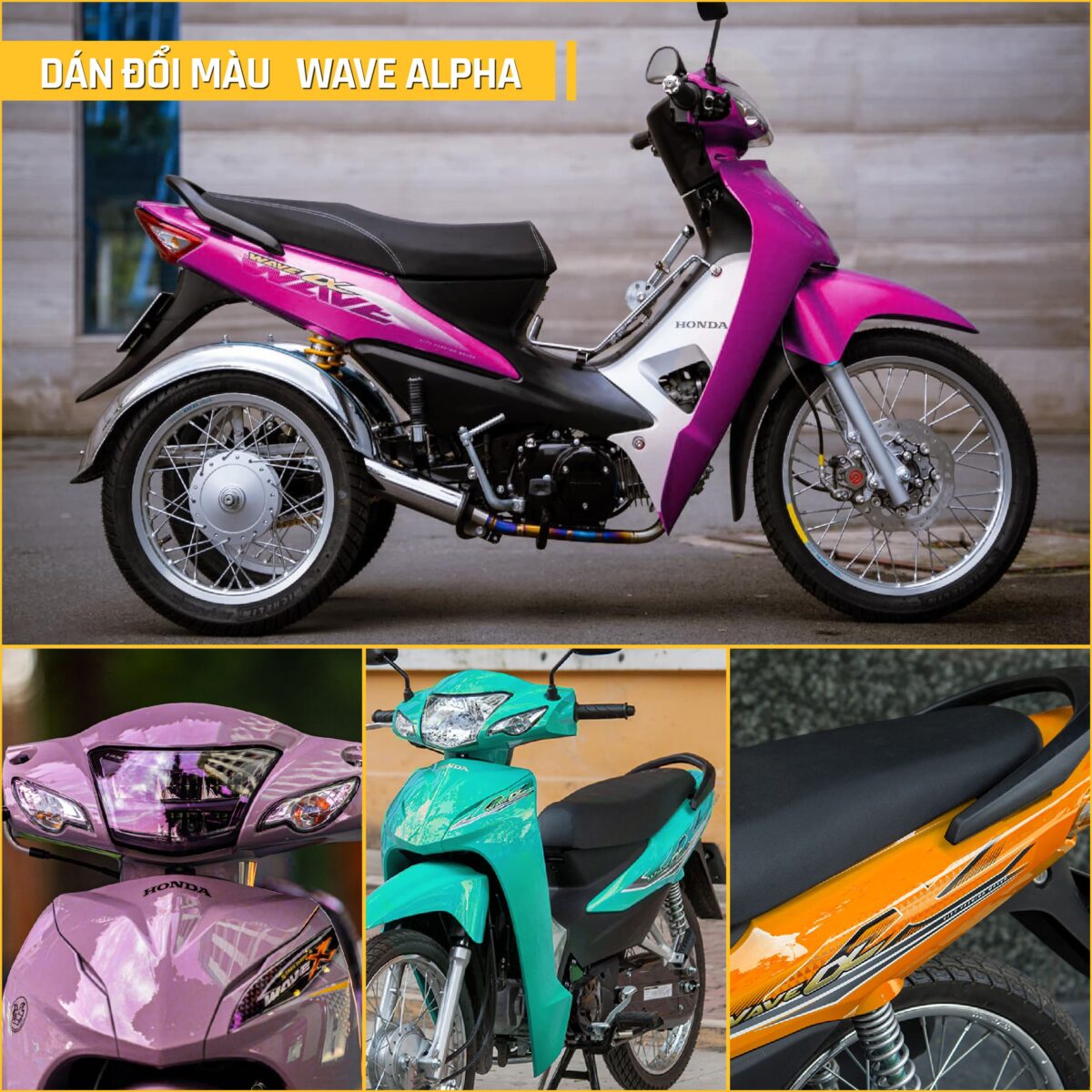 Decal Xe Wave Alpha 110: Hướng Dẫn Toàn Diện Từ Lựa Chọn Đến Thi Công Chuyên Nghiệp