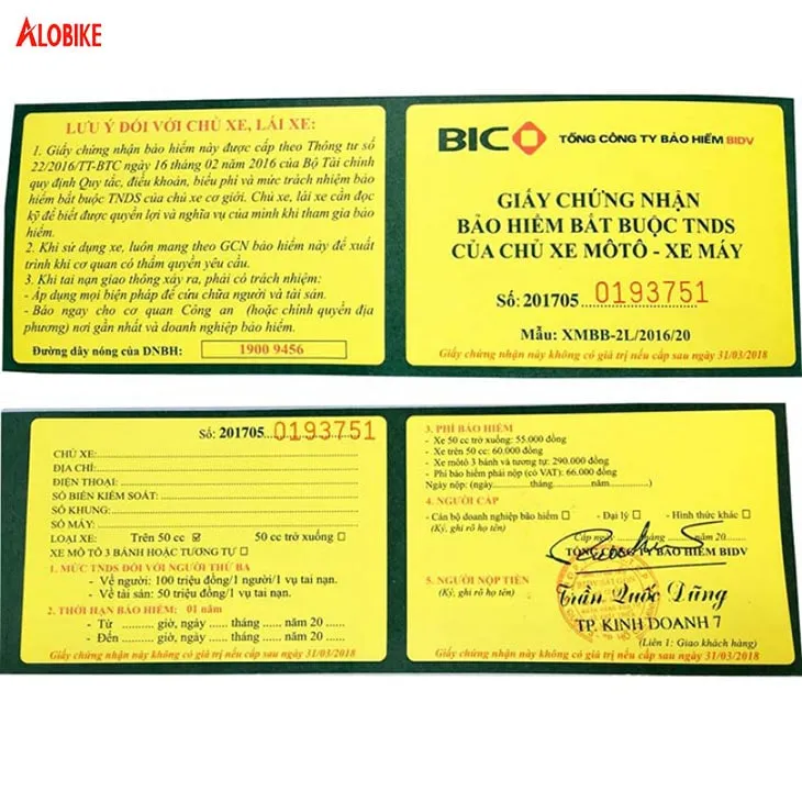 Lợi Ích Của Bảo Hiểm Xe Máy: Ý nghĩa của việc mua bảo hiểm trách nhiệm dân sự bắt buộc