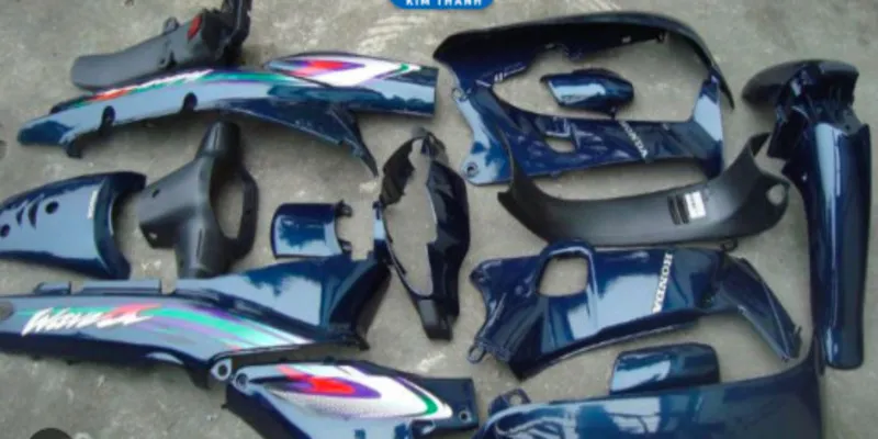 Tổng quan chi tiết bộ dàn áo xe Wave Alpha chính hãng đã được tháo rời