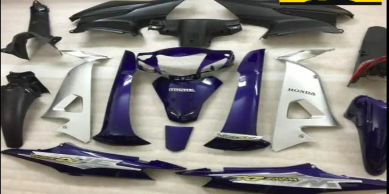 So sánh màu sắc và độ khớp giữa dàn áo xe Wave Alpha chính hãng và hàng chợ