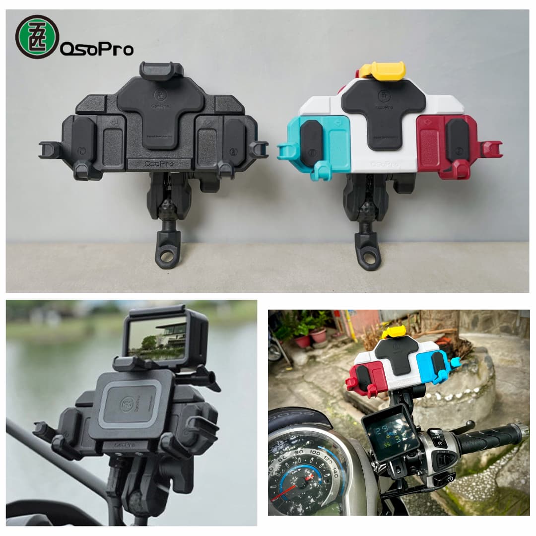 Giá Đỡ Điện Thoại Xe Máy Gò Vấp: Phân Tích Chuyên Sâu Giá Đỡ OsoPro Nhôm Chân Gương Chống Rung