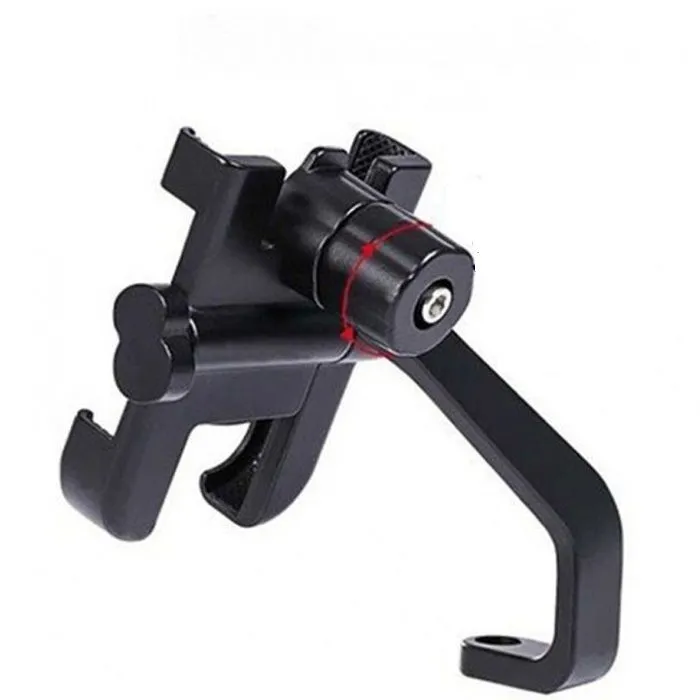 Kẹp điện thoại, giá đỡ điện thoại trên xe máy C2 chất liệu kim loại bền bỉ