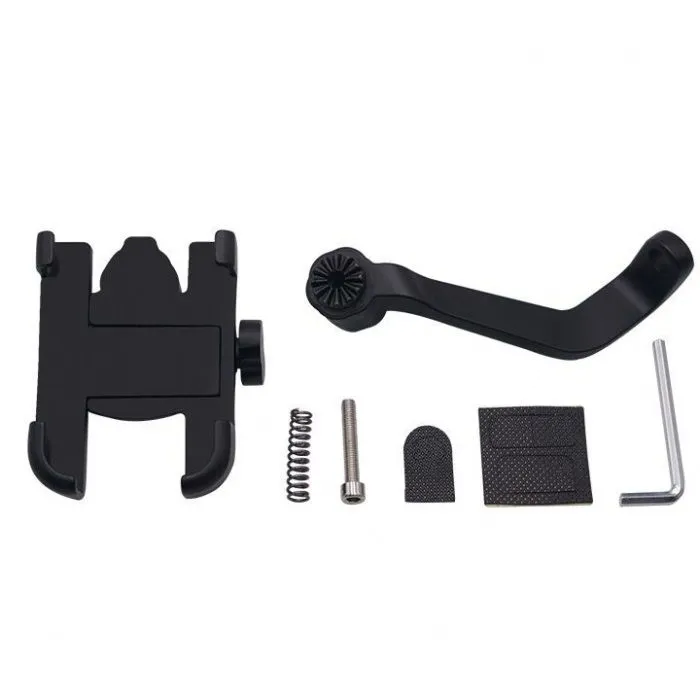 Kẹp điện thoại, giá đỡ điện thoại trên xe máy C2 cố định chắc chắn 4 góc