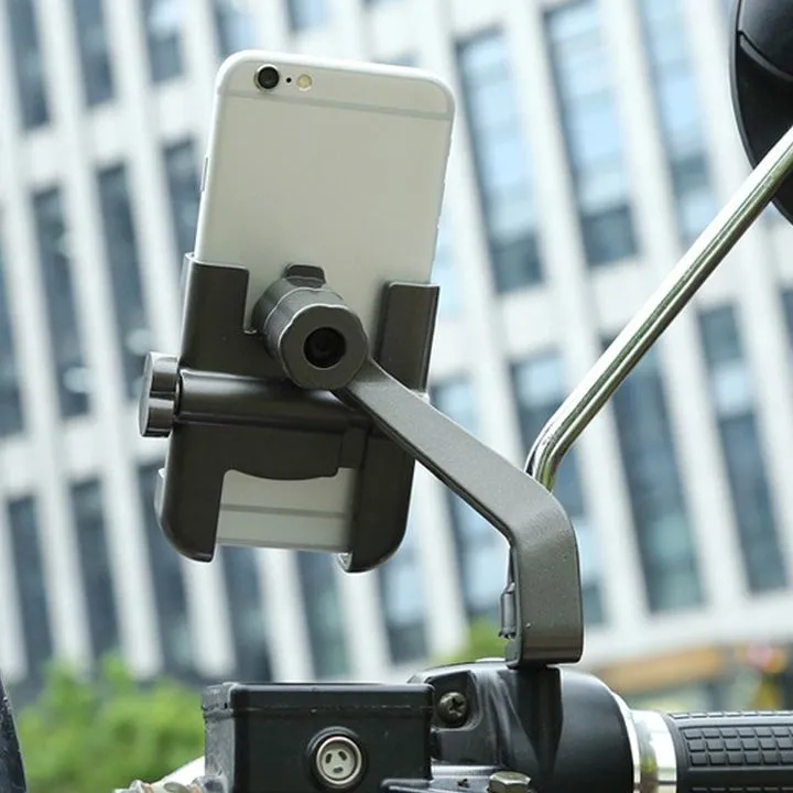 Kẹp điện thoại, giá đỡ điện thoại trên xe máy C2 cho người lái xe chuyên nghiệp
