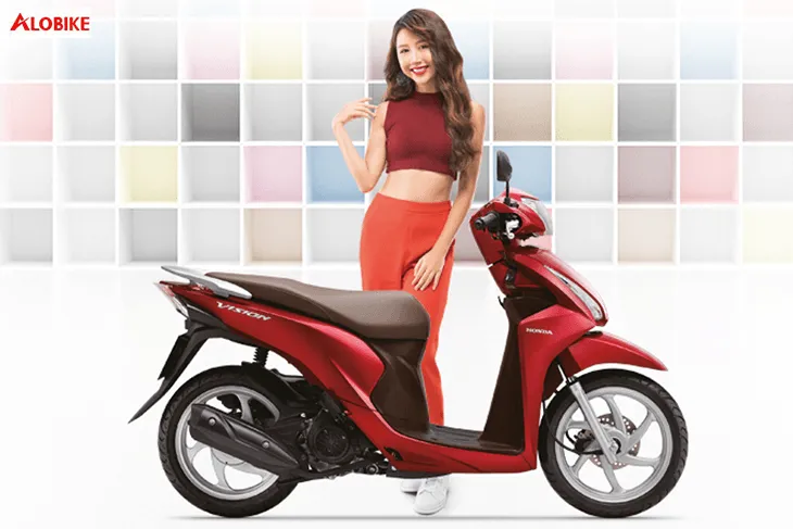 Honda Vision 2021 và tầm giá các loại xe máy của honda phổ thông
