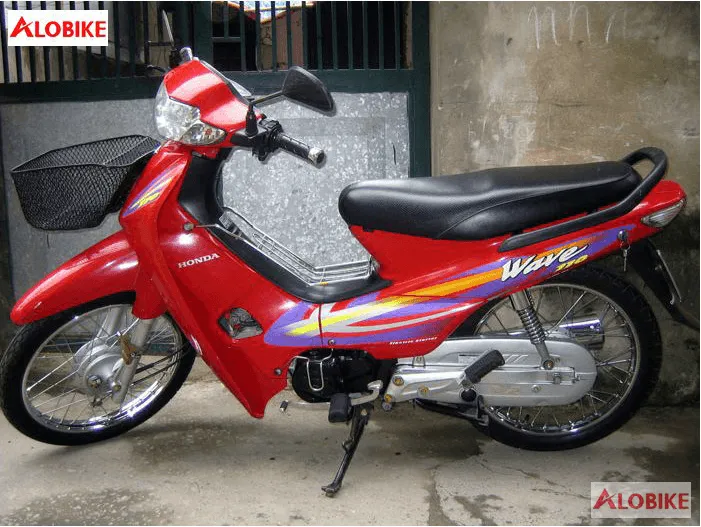 Honda Wave Alpha cũ đời đầu được nhiều người yêu thích vì độ bền và tiết kiệm nhiên liệu