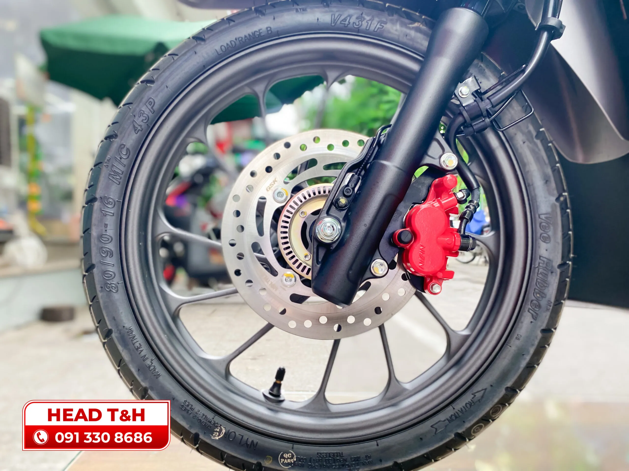 Hệ thống phanh ABS của SH Mode 125