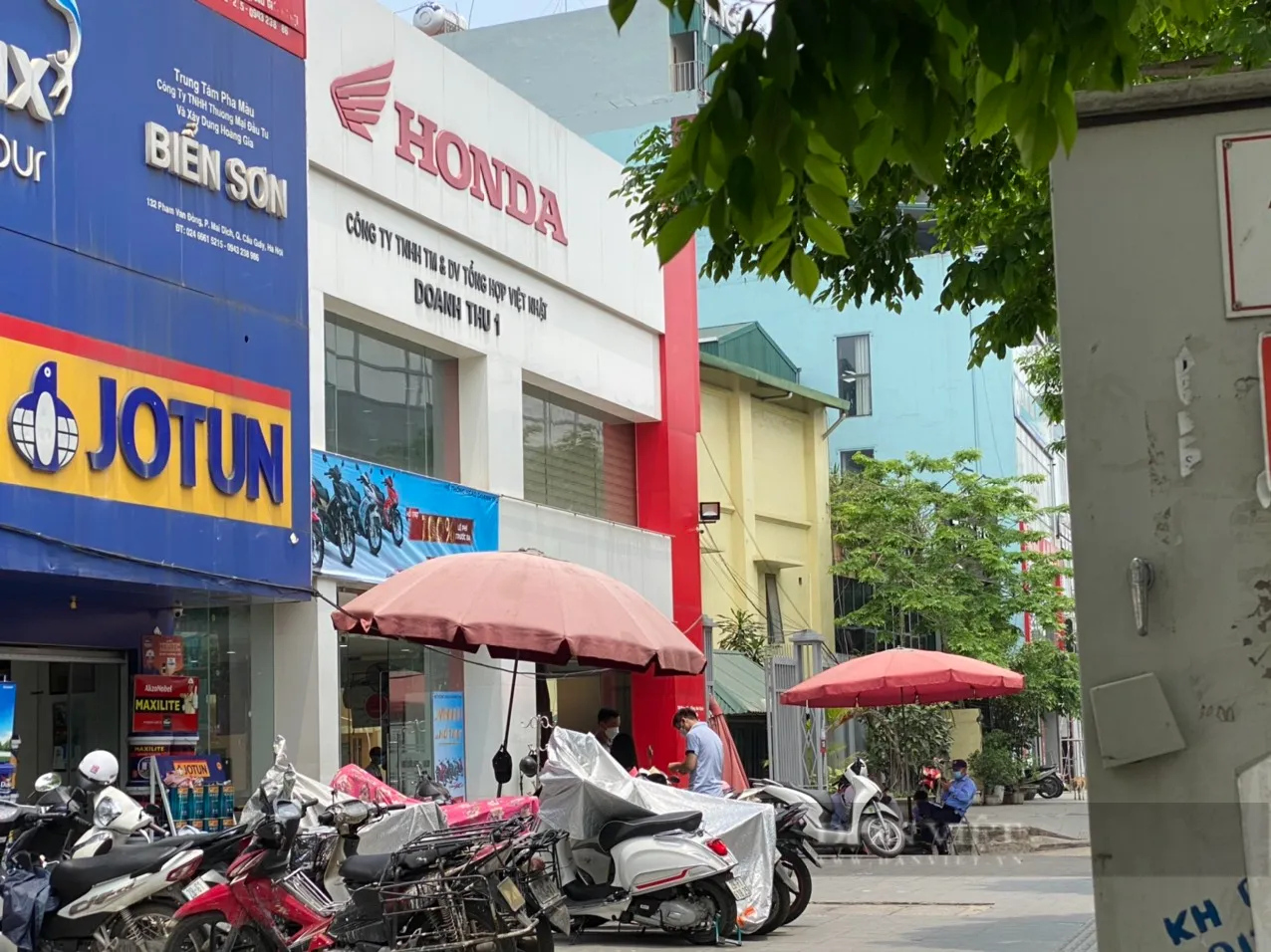 Sự chênh lệch lớn giữa giá xe máy Honda Doanh Thu và giá đề xuất