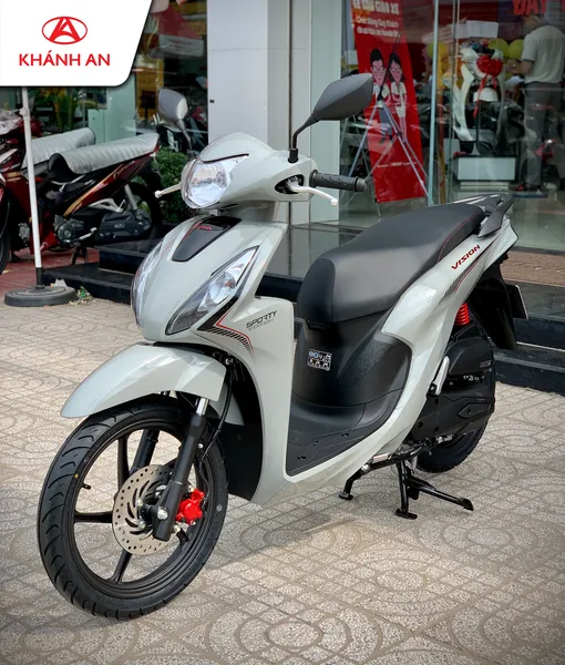 Tổng quan ngoại hình xe Honda Vision phiên bản mới