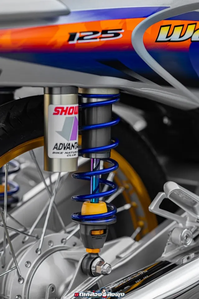 Toàn bộ dàn chân sau được nâng cấp hoàn hảo, thể hiện tính cọp của bản độ