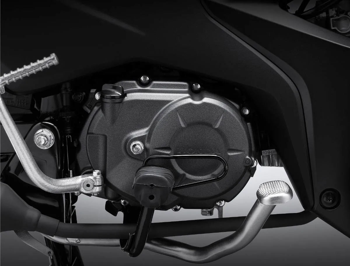 Động cơ 110cc mạnh mẽ và bền bỉ trên Honda Wave Alpha 110