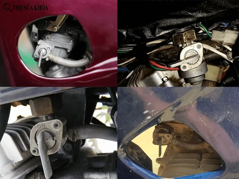 Vị trí khóa xăng xe Wawe