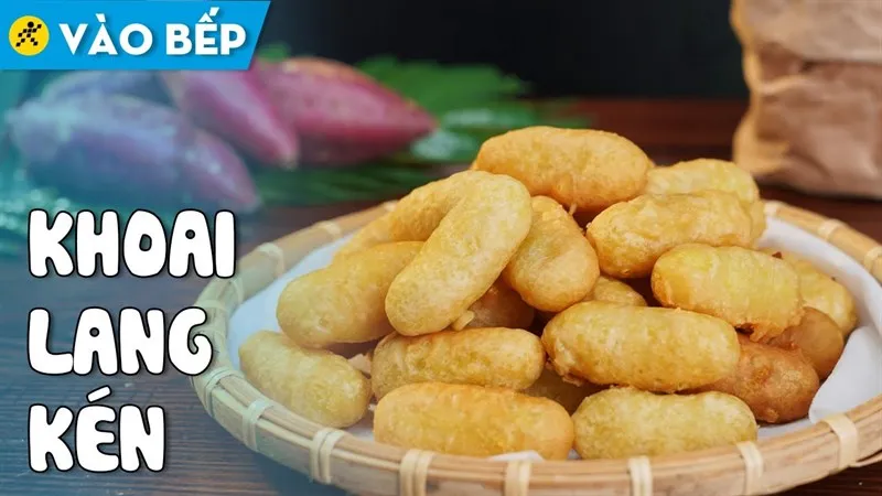 Khoai Lang Kén - Món Ăn Vặt Được Giới Trẻ Yêu Thích
