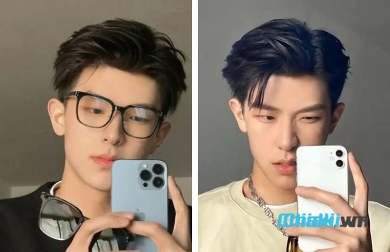 Kiểu tóc nam Ivy League Layer bồng bềnh lãng tử