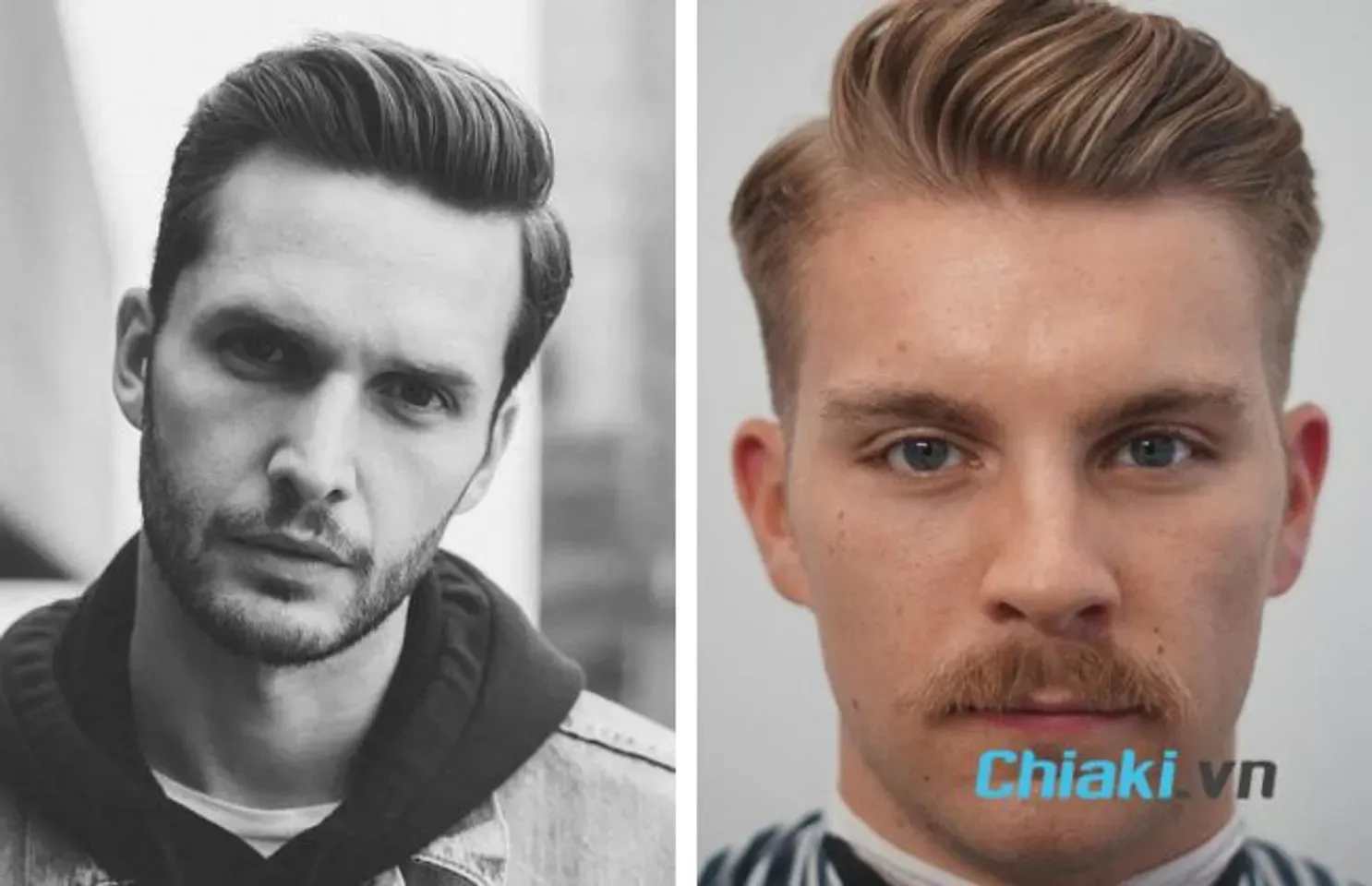 Kiểu tóc nam Ivy League Side Part gọn gàng và thời trang