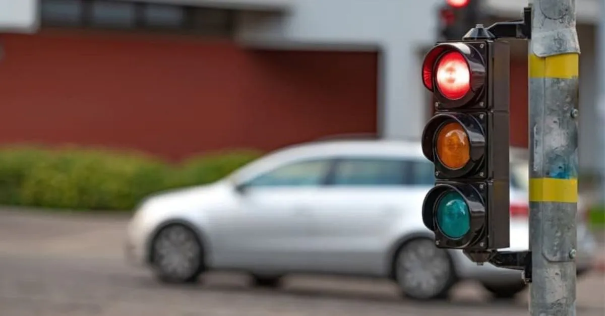 Tư thế lái xe và phản xạ đúng khi chờ đèn đỏ giúp giảm mệt mỏi