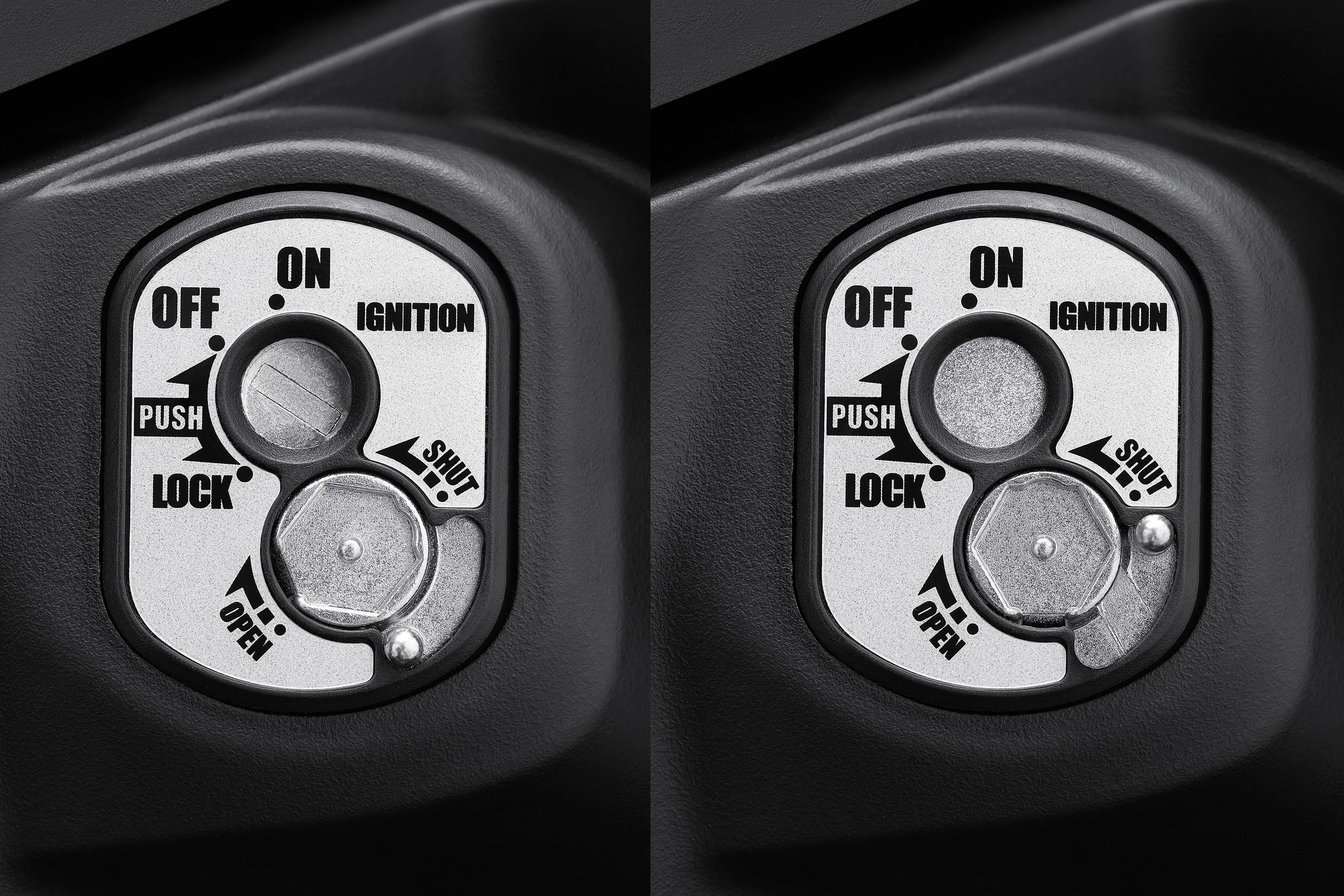 Đèn chiếu sáng phía trước của xe Wave Alpha, luôn bật sáng khi xe vận hành để tăng an toàn