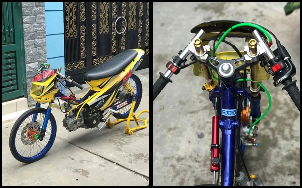 Wave độ Drag phong cách mạnh mẽ trên phố đêm