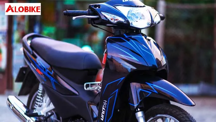 Decal xe Wave màu xanh dương đẹp