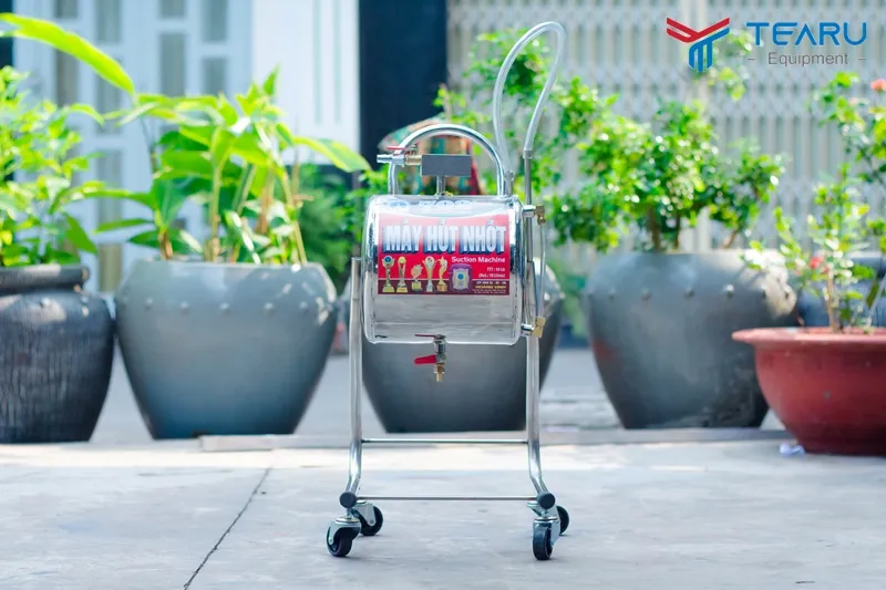 Máy hút nhớt bằng inox