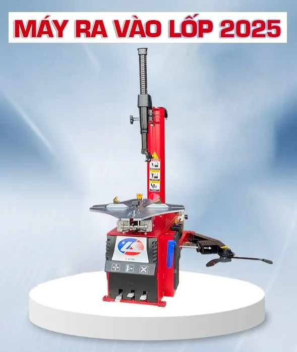 Máy tách lốp ô tô, xe máy giúp tiệm nâng cao chất lượng dịch vụ