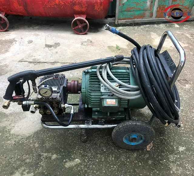 Máy rửa xe cũ Hải Phòng xuống cấp