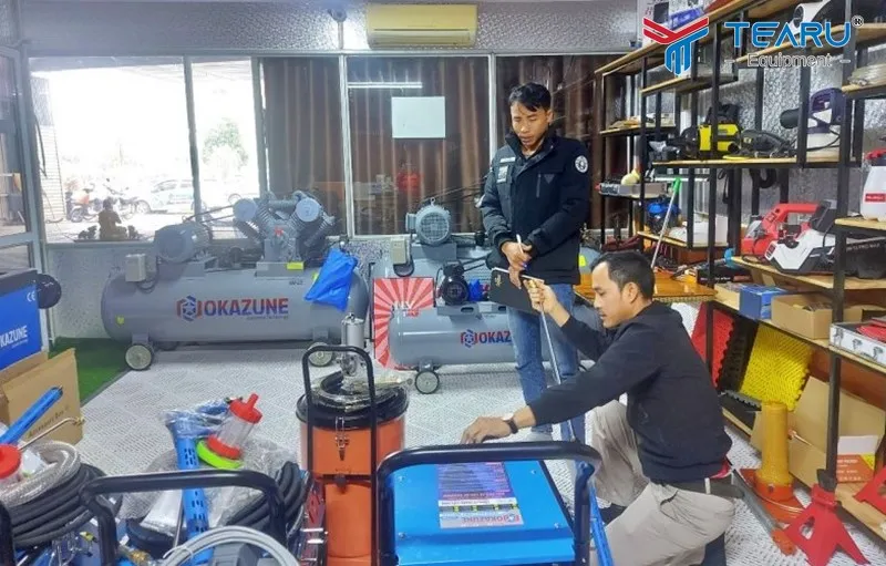 Kiểm tra thông số kỹ thuật máy rửa xe ảnh hưởng đến giá bán máy rửa xe cao áp