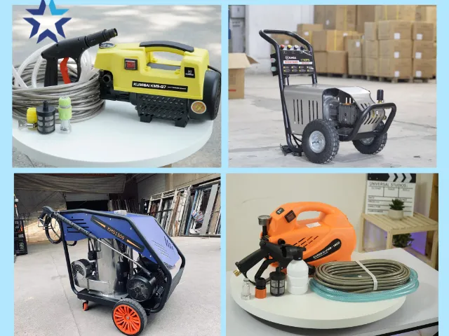Các model máy rửa xe Kumisai nổi bật