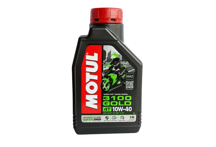 Dầu nhớt Motul 3100 Gold 10W40 bán tổng hợp chất lượng, cập nhật giá nhớt xe máy yamaha