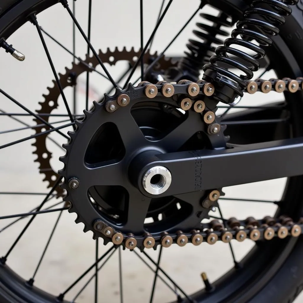 Nhông xích Mạnh Quang cho xe Wave