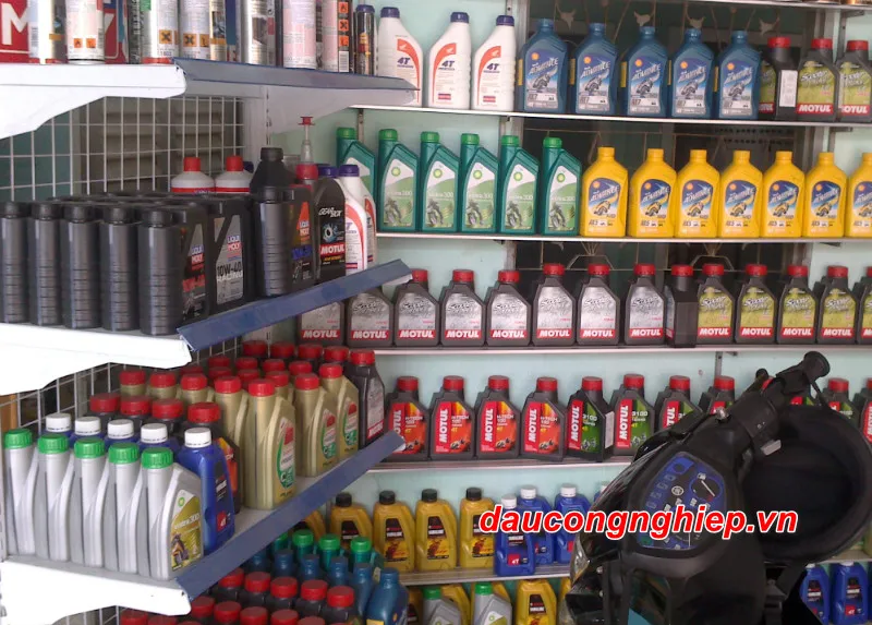 Nơi mua và đại lý phân phối dầu nhớt xe máy chính hãng