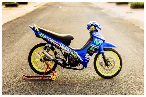 Chiếc Wave độ kiểng đẹp mắt, sáng tạo và đầy tinh tế