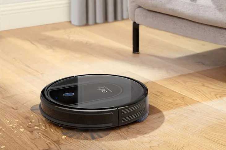 Robot Hút Bụi Eufy Robovac G10 Hybrid - T2150 làm sạch hiệu quả trên nhiều loại sàn cứng